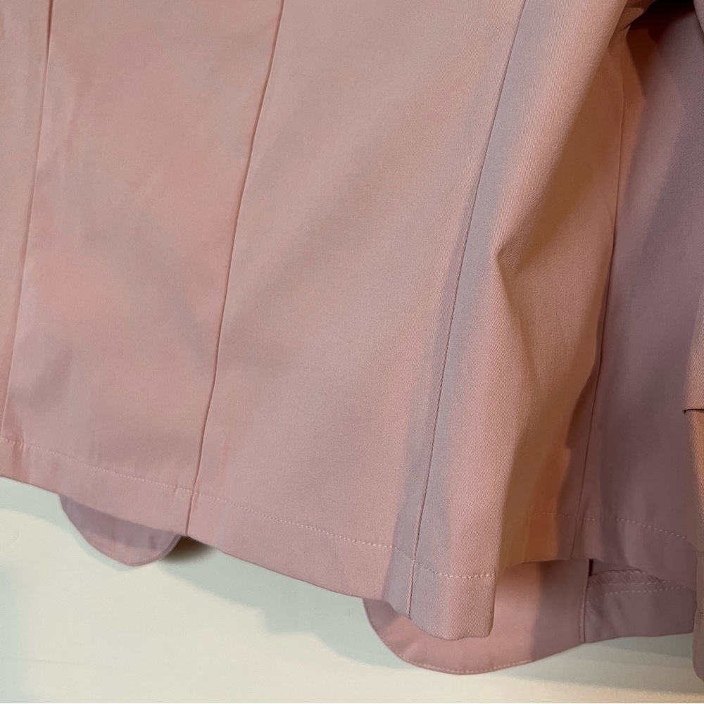 SHEIN Layer Detail Sleeve Open Front Blazer Size M - Picture 5 of 8